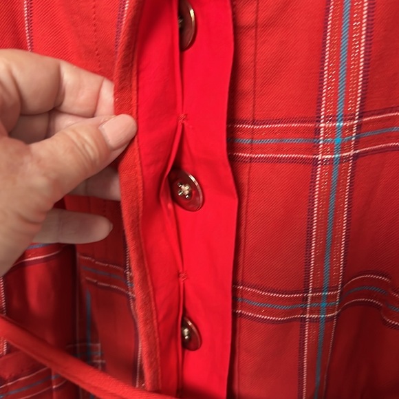 Marc by Marc Jacobs Red Plaid Jacket - Picture 9 of 15